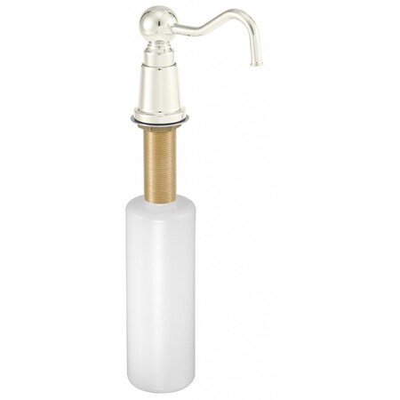 Westbrass Country Soap/Lotion Dispenser in Polished Nickel D2175-05